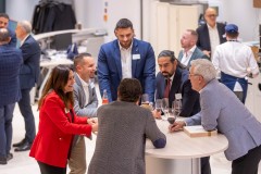 ZUERICH, 21. OKTOBER 2024 - ZUERCHER GENERALAGENTEN VERBAND ZGAV: Event des Zuercher Generalgenten Verbandes im Zurich Development Center ZDC an der Keltenstrasse 48 in Zuerich. Panel mit Erich Marte (Allianz), Thomas Steiger (Zurich), Herbert Goll (AXA), Daniel Gatti (SwissLife), Ralph Jeitzinger und Moderator Hans-Peter Nehmer (Allianz). Thema: Entschaedigungsmodelle im Aussendienst auf dem Pruefstand - Wohin geht die Reise? Auftrag: Anup Nastik, Allianz-Suisse Zuerich. 

ths/Photo by: THOMI STUDHALTER